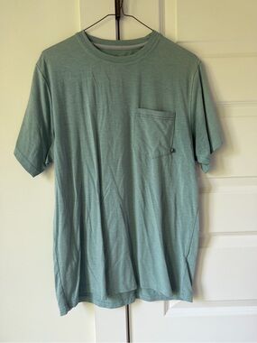 Free Fly Apparel Men's Pocket Tee - Sage Green
